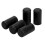 Vakuumschlauchkappe Silikon 10 mm 10 Stück Black 12