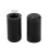 Vakuumschlauchkappe Silikon 10 mm 10 Stück Black 10