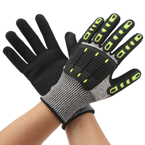 Schnittfeste Fahrradhandschuhe S HPPE TPR