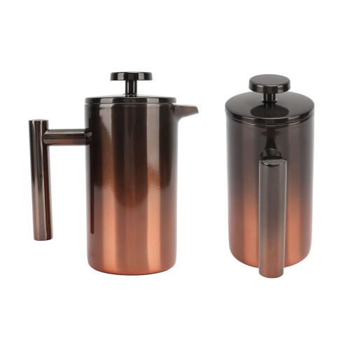 Kaffeebereiter 350 ml Edelstahl doppelwandig 2