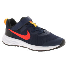 (Navy, 13 (Children's)) Nike Childrens Running Shoes Trainers Revolution 6 midnight navy bright UK Size