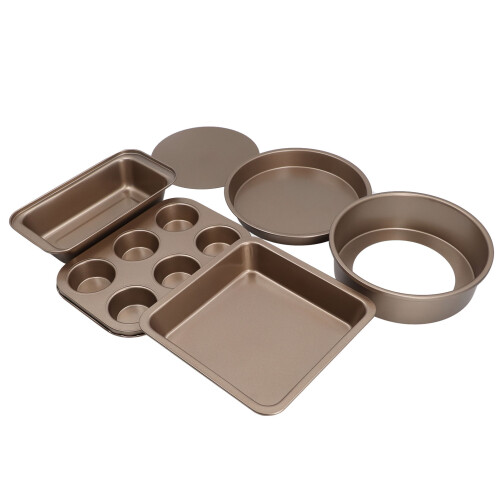 Backformen Set 6 Teilen mit Losem Boden