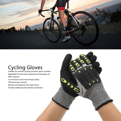 Fahrradhandschuhe schnittfest Größe S TPR