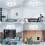 (18W, 2PCS) Cool White LED Ceiling Light, Milky White Structure Design, Simple Master Bedroom Ceiling Light, Circular Starry Sky Pattern 9