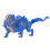 China Drachen Figur Kunststoff Blau ab 3 Jahren 11