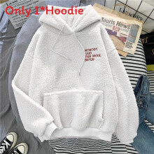 (White, 2XL) Hoodie Comfortable Girls Sweatshirt With Embroidery For Casual Fashion Outings