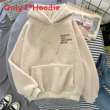 (Apricot, 2XL) Hoodie Girls Comfortable Sweatshirt With Embroidery For Fashion Casual Outings