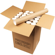 Ambassador PT-050-15-045A Cardboard Postal Tube, 50mm diameter x 450mm (Box of 25), Brown