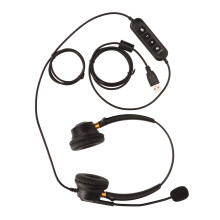 USB PC Headset mit Mikrofonstummschaltung