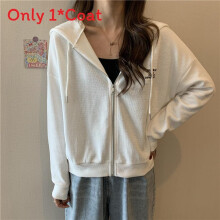 (White, 2XL) Girl Casual Letter Print Hoodie With Long Sleeves For Spring Comfort And Autumn