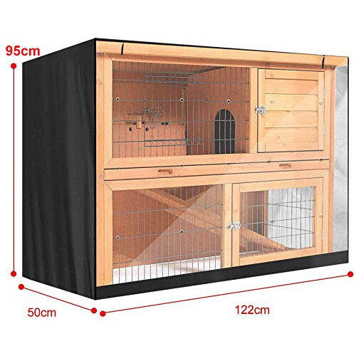 BUNNY BUSINESS Universal 48" Double Hutch Cover 4ft 2
