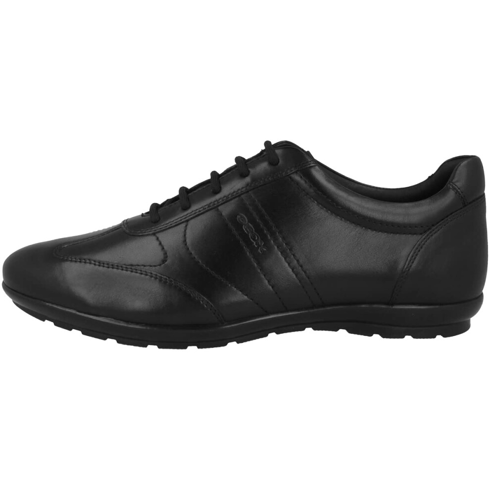 Geox Men's Black Derbie Symbol Smooth Leather - Image 3