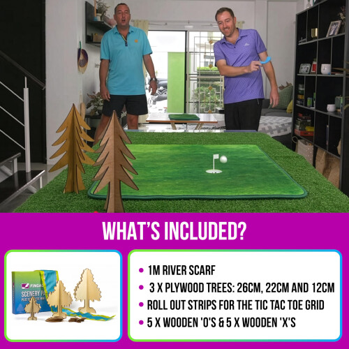 Fingagolf Table Top Golf Game  Scenery Pack 1