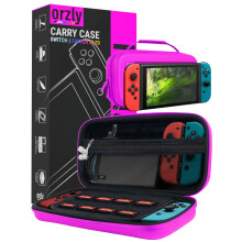 Orzly Carrying case for Nintendo Switch OLED and Switch Console