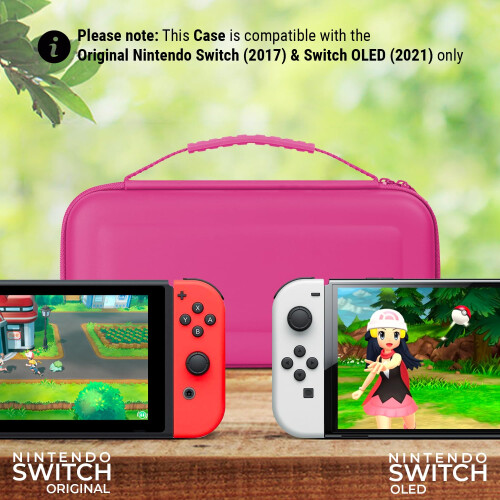 Orzly Carrying case for Nintendo Switch OLED and Switch Console 1