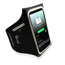 RevereSport Waterproof iPhone Pro 17/16/15/14/13/12 Armband. Premium Running Arm Phone Case Holder for Sports, Exercise & Gym Workouts (6.2)