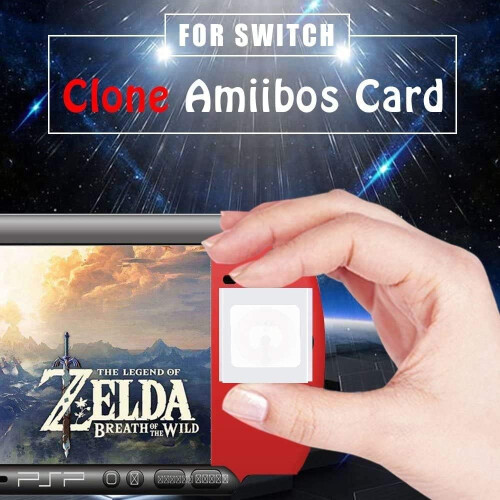 NFC Tag Sticker NXP Ntag215 Square 1x1 inch Same NFC Chip Compatible With Amiibo 504 Bytes Memory Fully Programmable By TimesKey- 40pcs 1