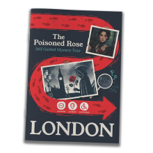 Self-Guided Murder Mystery Walking Tour - The Poisoned Rose (London Edition) Solve Clues, Explore Landmarks, Outdoor Detective Game for Adults