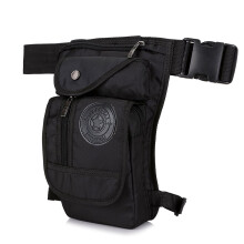 Nylon Drop Leg Bag for Men Women Motorcycle Bike Hip Bum Belt Waist Fanny Pack Travel Outdoor Camping Tactical Hiking Cycling Crossbody Shoulder
