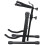 Stagg SV-VN Foldable Violin & Viola Stand with Bow Hook, Black 3