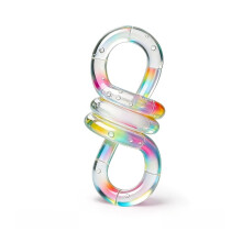 (Crystal White)Tango Color Shift Destress Sensory Relief Toy For Kids Relaxation And Activities Diy