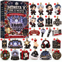 (MONSTA X B)Kpop Bts Katseye Monsta X Txt Enhypen Advent Calendar Blind Box Countdown