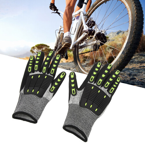 Schnittfeste Fahrradhandschuhe S HPPE TPR 1