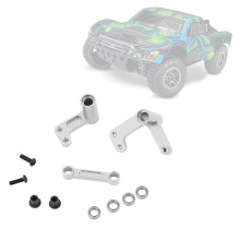 Traxxas Slash 2WD Lenkung Alu Silber Upgrade
