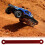 Traxxas Slash 2WD Frontstrebe Alu 2532R Rot 3