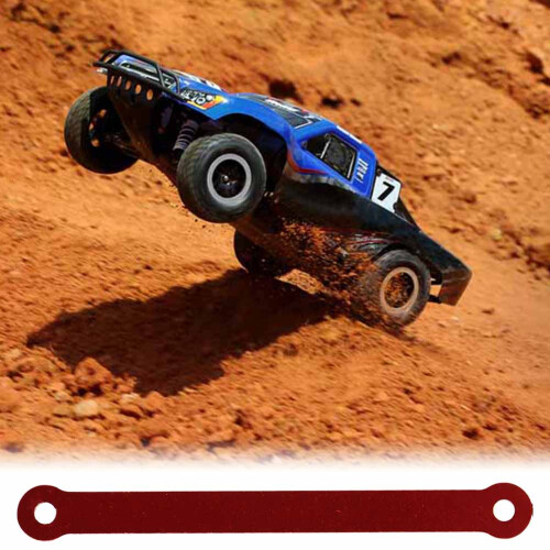 Traxxas Slash 2WD Frontstrebe Alu 2532R Rot 2