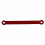 Traxxas Slash 2WD Frontstrebe Alu 2532R Rot 8