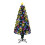 Fiber Optic Christmas Tree Pre Lit Artificial for Home Office Party Green 1PCS 5