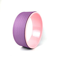 (Purple)Roue de Yoga pour Fitness Tpe Matériel pour Ouverture du Dos et Minceur Flexibilité Fitness et Bien-être