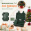 Pre-Lit Artificial Christmas Tree Mini Tabletop for Home Indoor Green 1PCS 4