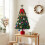 Pre-Lit Artificial Christmas Tree Mini Tabletop for Home Indoor Green 1PCS 1