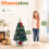 Pre-Lit Artificial Christmas Tree Mini Tabletop for Home Indoor Green 1PCS 8