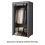 Double Canvas Wardrobe Grey with Opening Doors 6
