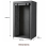 Double Canvas Wardrobe Grey with Opening Doors 9