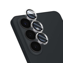 Protección de Cámara para Samsung Galaxy S26+ Lente de Anillo Cristal Templado Force Glass Transparente