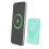 Powerbank MagSafe 5000mAh Compatível QC / 15W Qi com Porta Dupla USB-C e USB-A BigBen Verde 4