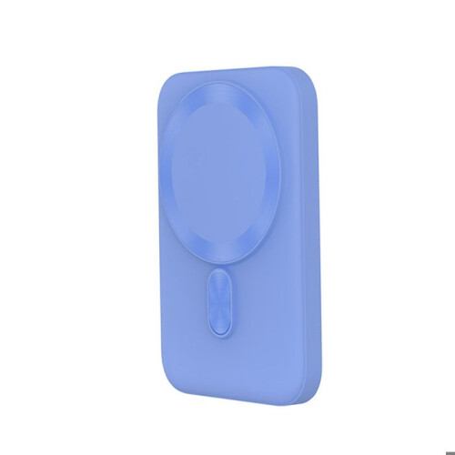 Powerbank MagSafe 5000mAh Compatível QC / 15W Qi com Porta Dupla USB-C e USB-A BigBen Azul 2