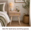 Cane Bedside Table Wooden Side Cabinet Natural 4