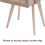 Cane Bedside Table Wooden Side Cabinet Natural 7