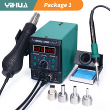 YIHUA 8786D soldeerstation, digitaal reworkstation, 220V EU, voor telefoonreparatie BGA SMD