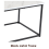Marble Effect Living Room Coffee Side Table Set 5