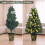 Homcom HOMCOM Realistic Xmas Tree with 80 Lights, Green 8