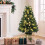 Homcom HOMCOM Realistic Xmas Tree with 80 Lights, Green 2