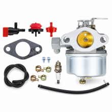 Carburateur 640298 compatibel met Tecumseh OHSK70 OH195SA 5.5 HP en 7 HP sneeuwblazermotoren