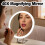 Ranpo 40X Magnifying Makeup Mirror With LED Light 4