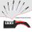 2 Stages For Kitchen Knife Sharpener Sharpening Stone Tools Ceramic Carbide 13